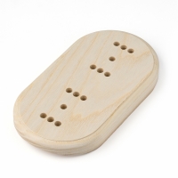 РЕТРО.Двойная накладка на бревно ASR диаметр 320 мм, ясень